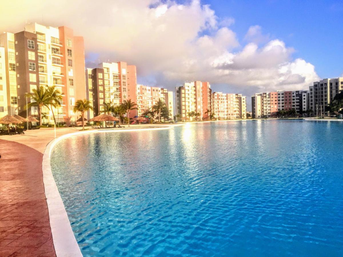 Escape Al Caribe Con Una Vista Impresionante En Pilarita'S Dream Lagoons Канкун Экстерьер фото
